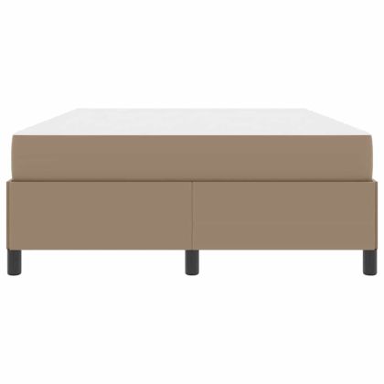 Рамка за легло с матрак Капучино 140 x 190 cm текстил