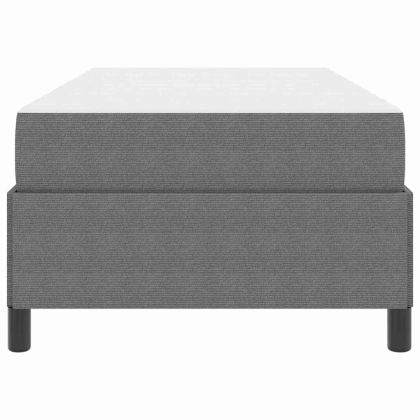 Рамка за легло с матрак Светлосиво 90 x 190 cm текстил