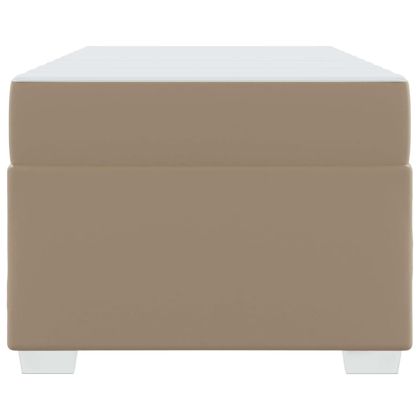 Рамка за легло с матрак Капучино 100 x 200 cm текстил