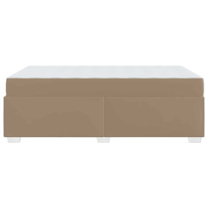 Рамка за легло с матрак Капучино 100 x 200 cm текстил