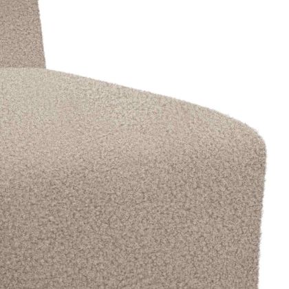 Модулен диван без ръкави 2 pcs Светлосиво 55 x 74 x 82 см