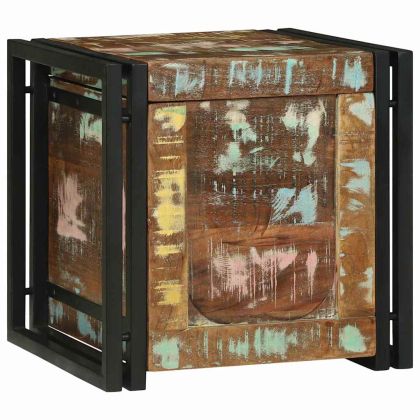 Кутия за съхранение 40 x 40 x 40 cm Масивна акациева дървесина