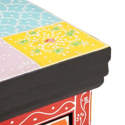 Нощен шкаф с чекмедже 2 pcs Многоцветен 40 x 30 x 40 см