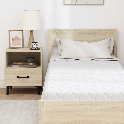 Матрак с кокосов слой Бяло 200 x 80 см PU пяна