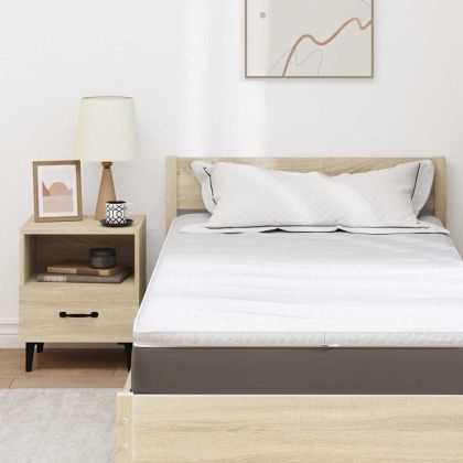 Подложки за матрак Бяло 90 x 190 cm Латекс