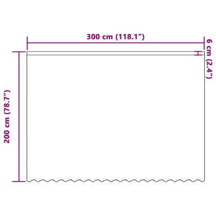 Перде от дантела С завеси Флорален Бяло 200 x 300 cm Полиестер