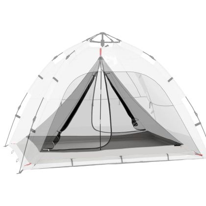 Вътрешна палатка Черен 240 x 160 x 133 см Мрежа