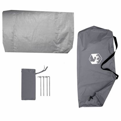 Вътрешна палатка Черен 206 x 188 x 175 см Мрежа