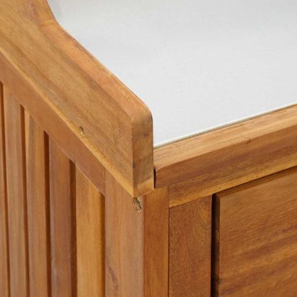 Градинско шкафче Кафяво 78 x 36,5 x 78см Солидно акациево дърво