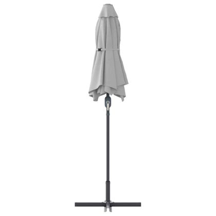 Градински парасол Пясък 370 x 197 x 239 см