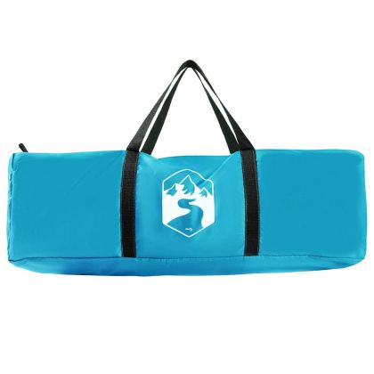 Шатър с автоматично отваряне Синьо 300 x 300 cm текстил