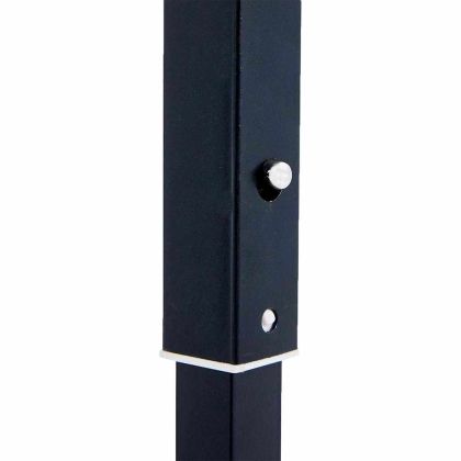 Шатър с автоматично отваряне Оранжево 300 x 300 cm текстил