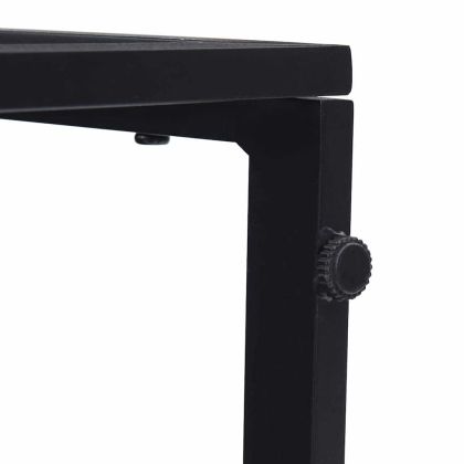 Мебели за открито Черно Алуминий