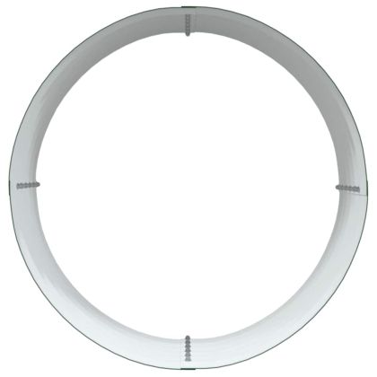 Градинска повдигната леха Зелен 80 x 80 x 44 cm Стомана