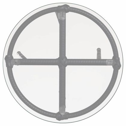 Комплект за хранене в градината 3 pcs Черно и антрацит