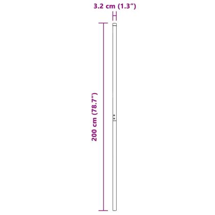 Оградни стълбове 12 pcs Сребрист Прахово покритие стомана