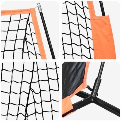 Помагала за голф тренировки Черно 213 x 213 см Полиестер