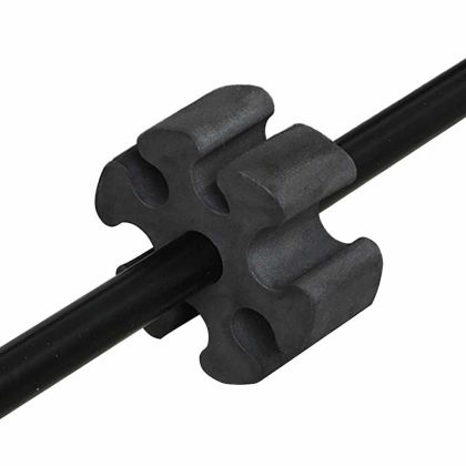 Тенис мрежа Черен и червен 301 x 90.5 x 87 см Полиестер