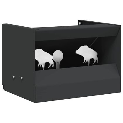 Кутия за улавяне на куршуми Черно 29 х 22 х 20 см Стомана