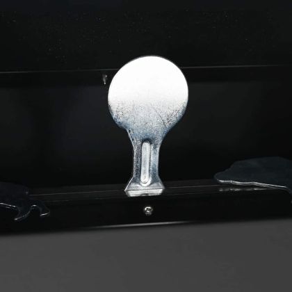 Кутия за улавяне на куршуми Черно 29 х 22 х 20 см Стомана