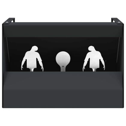 Кутия за улавяне на куршуми Черно 29 х 22 х 20 см Стомана