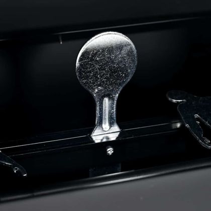 Кутия за улавяне на куршуми Черно 29 х 22 х 20 см Стомана