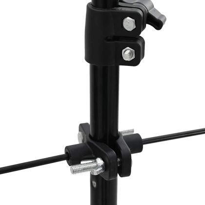 Стойка за мишена Друг Черно 82.5 x 51 x 150 см Стомана