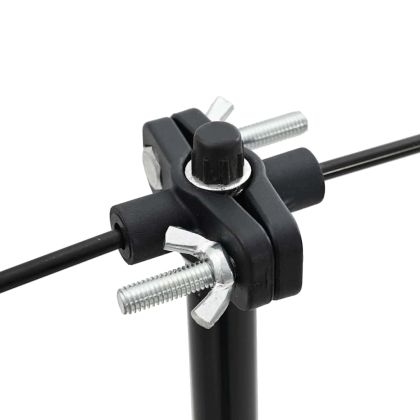 Стойка за мишена Друг Черно 82.5 x 51 x 150 см Стомана