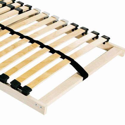 Ламелна подматрачна рамка Кафяво 80 x 190 cm