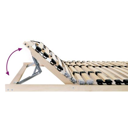 Ламелна подматрачна рамка с таблото Кафяво 80 x 190 cm