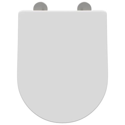 Тоалетна седалка Бяло 48 x 36,5 x 4,5 см Полипропилен