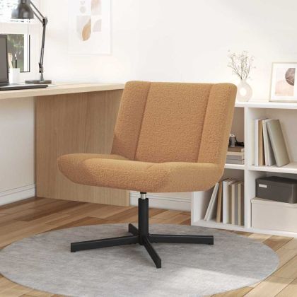 Въртящ се стол Бежово 63 x 75 x 76 см Овча