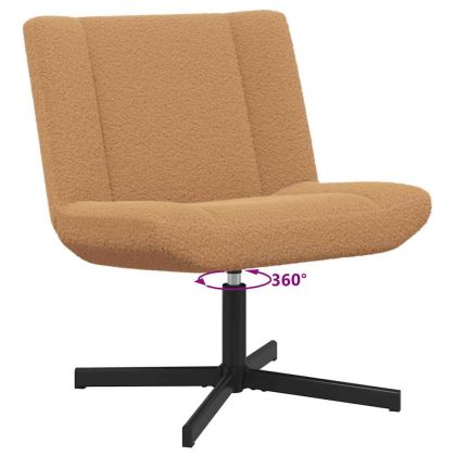 Въртящ се стол Бежово 63 x 75 x 76 см Овча