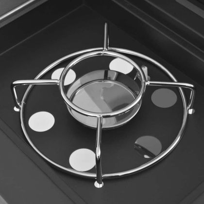 Газово барбекю Сребрист Неръждаема стомана