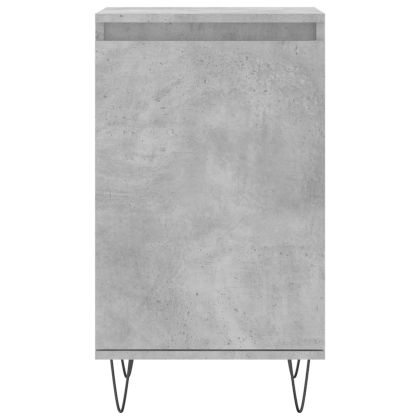 Бюфет бетонно сив 40x35x70 см инженерно дърво