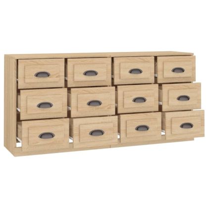 Сайдборди, 2 бр, сонома дъб,инженерно дърво