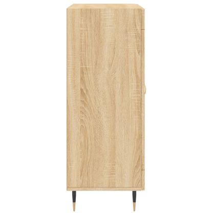 Сайдборд, дъб сонома, 69,5x34x90 см, инженерно дърво