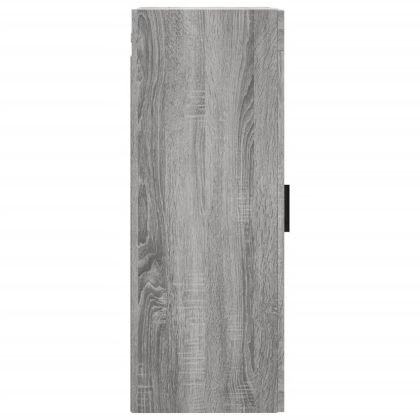 Стенен шкаф сив сонома 34,5x34x90 см