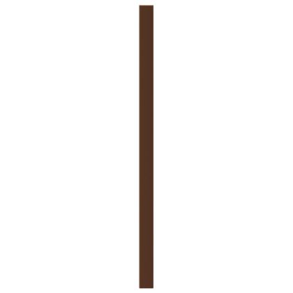 Дръжки за шкафове, 20 бр, бронз, 224 мм, неръждаема стомана