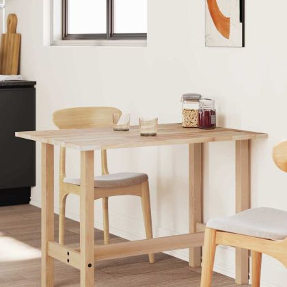 Плот за маса, правоъгълен, 100x80x2 см, акация масив