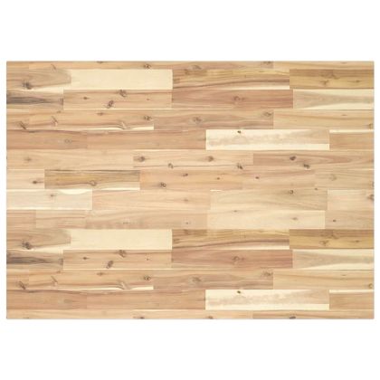 Плот за маса, правоъгълен, 100x70x2 см, акация масив