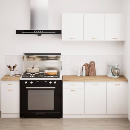 Кухненски работен плот, 40x63,5x2,7 см, дъб масив, правоъгълна