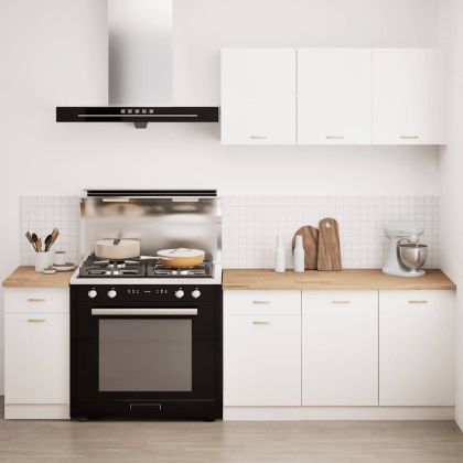 Кухненски работен плот, 140x63,5x2,7 см, дъб масив, правоъгълна