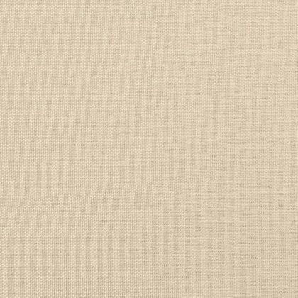 Мека табла за легло Hanko, кремава, 90 см, плат