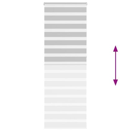 Зеброва щора 75x230 см Ширина на плата 70,9 см Полиестер