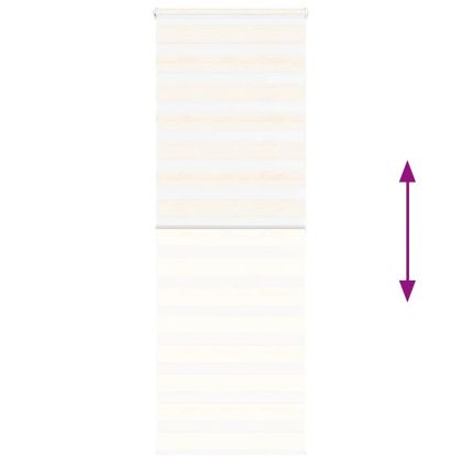 Зеброва щора 75x200 см Ширина на плата 70,9 см Полиестер
