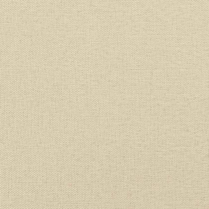 Рамка за легло без матрак, кремава, 140x190 см, плат