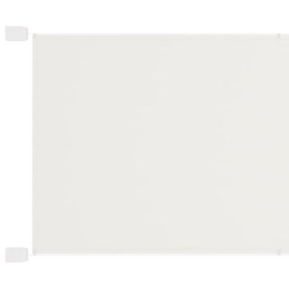 Вертикален сенник, бял, 180x800 см, оксфорд плат