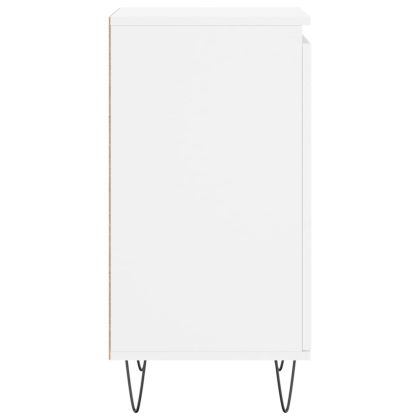 Бюфет бял 40x35x70 см инженерно дърво