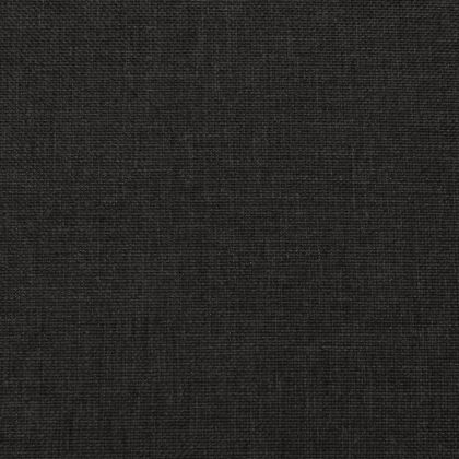 Табуретка с дървени крака, черна, текстил